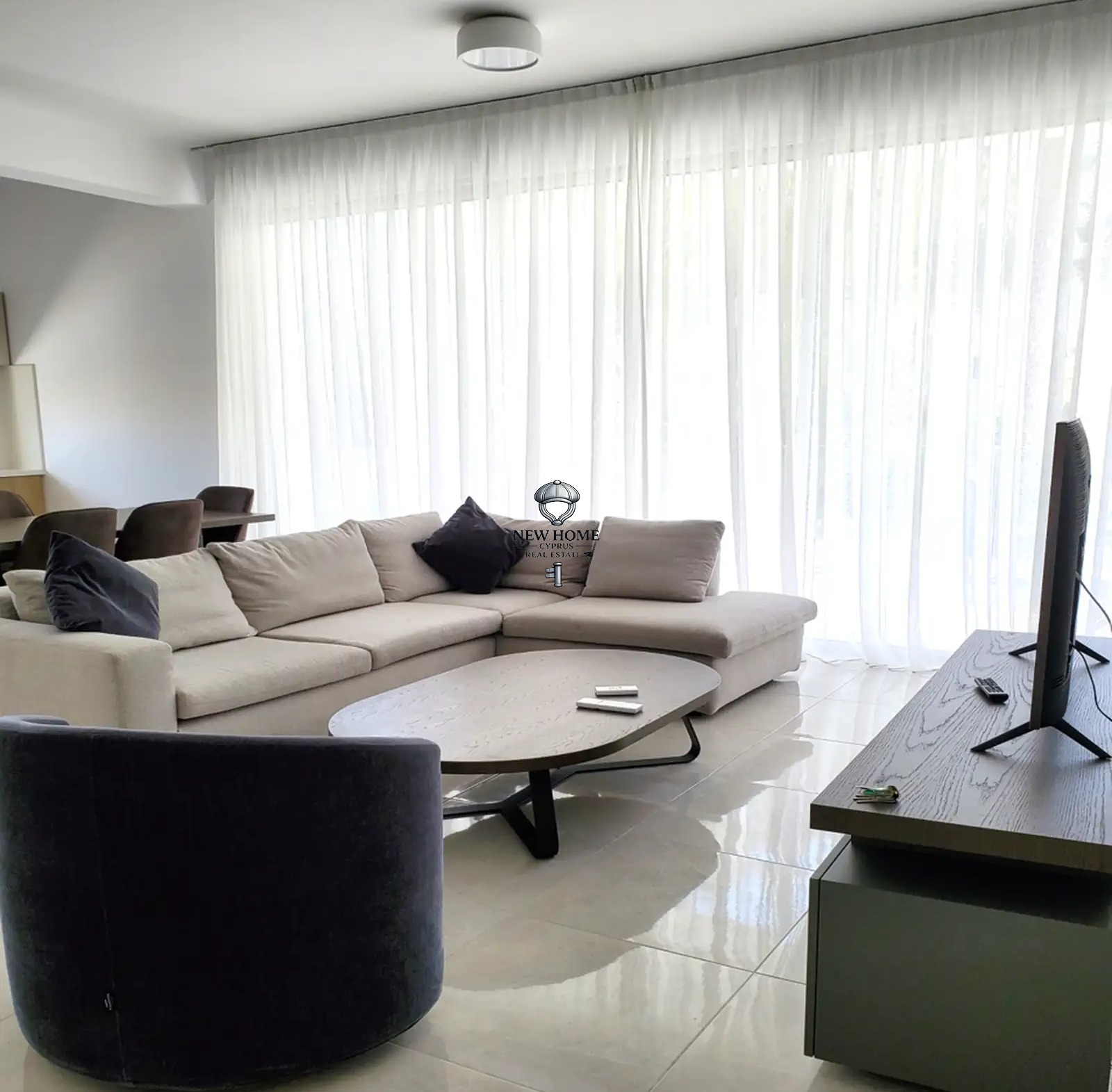 3-Bedroom Апартаменты, Mesa Geitonia, Лимассол