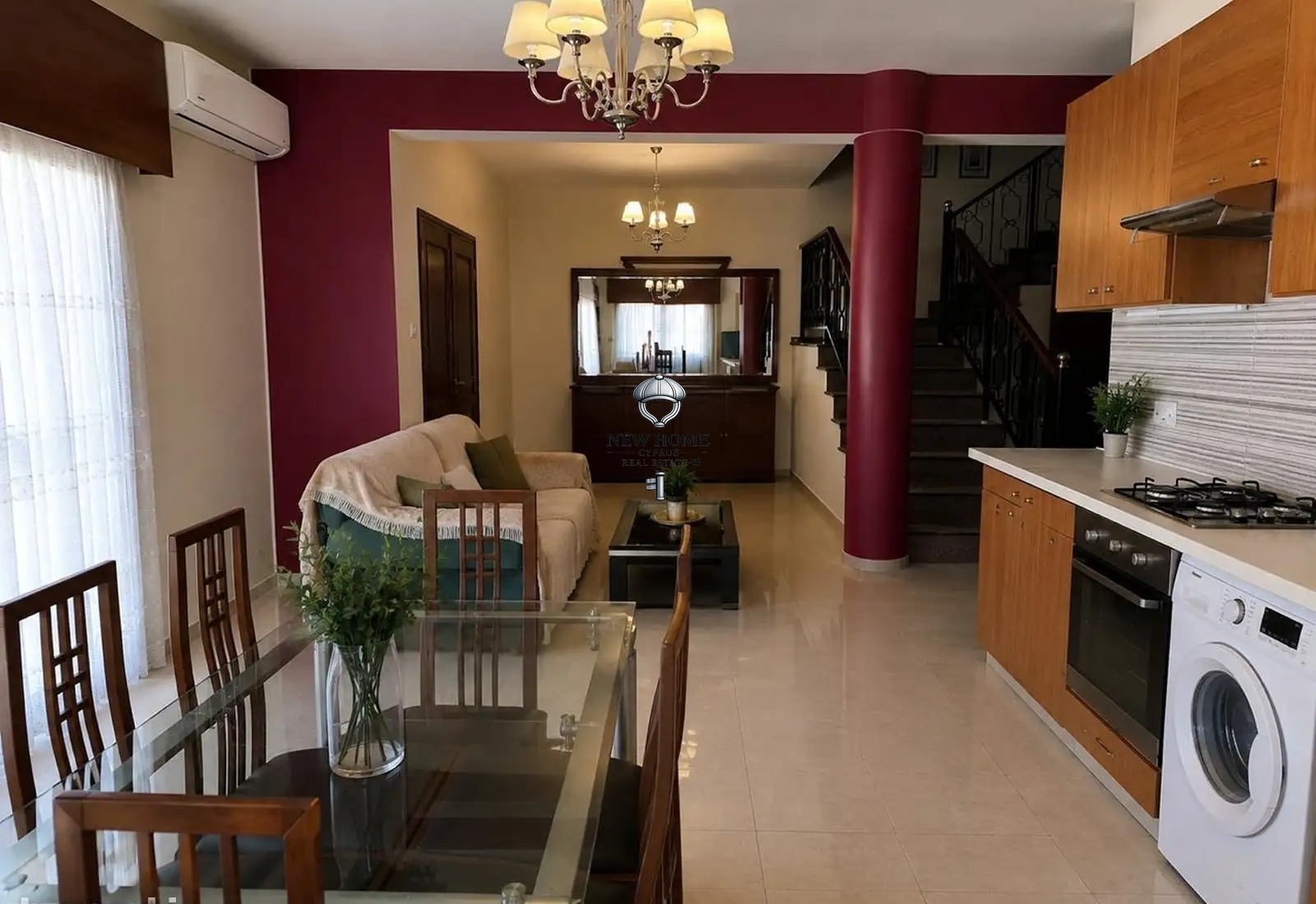 2-Bedroom Semi-detached house, Germasogeia, Лимассол