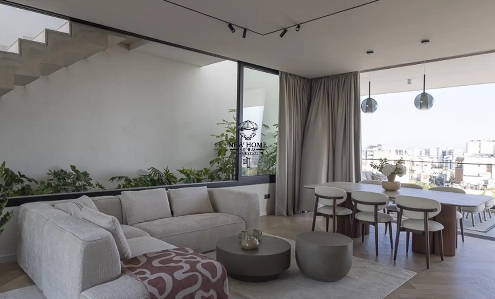 3-Bedroom Penthouse, Historical Center, Лимассол