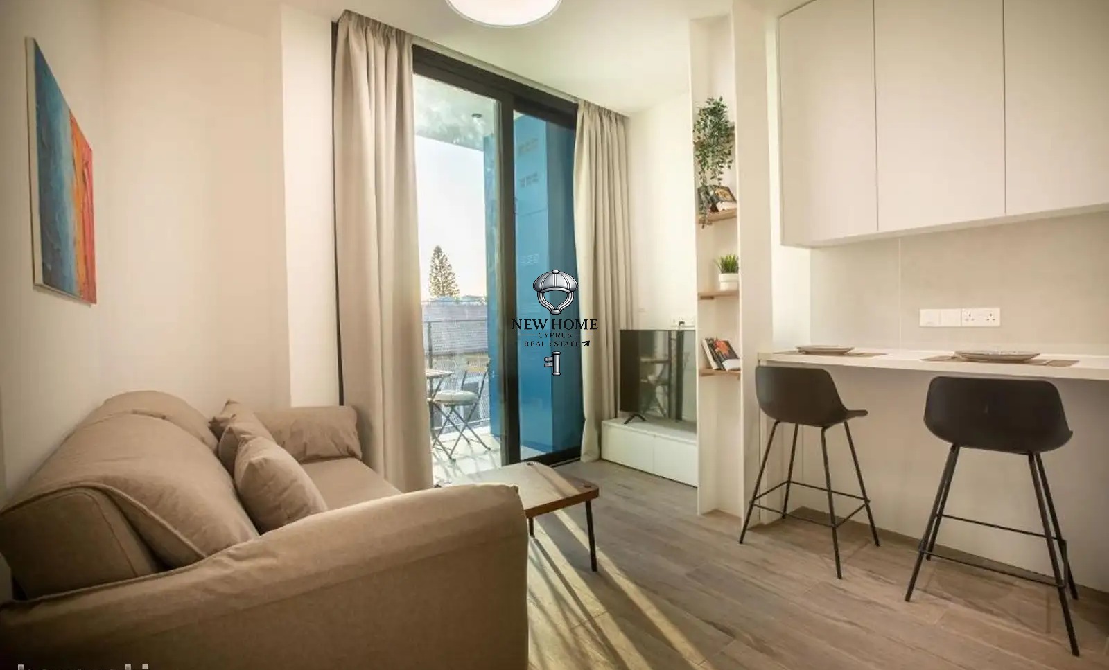 0-Bedroom Студия, Katholiki, Лимассол
